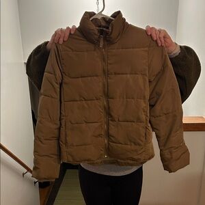 Brown Gap Women's Puffer Jacket